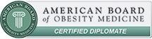 American Board of Obesity Medicine certification logo